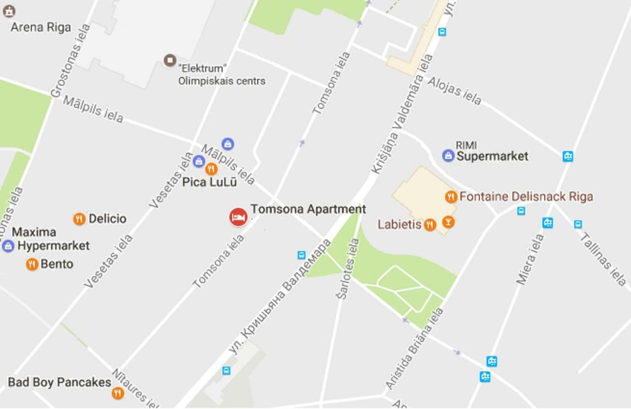 Tomsona Apartment Riga Center المظهر الخارجي الصورة